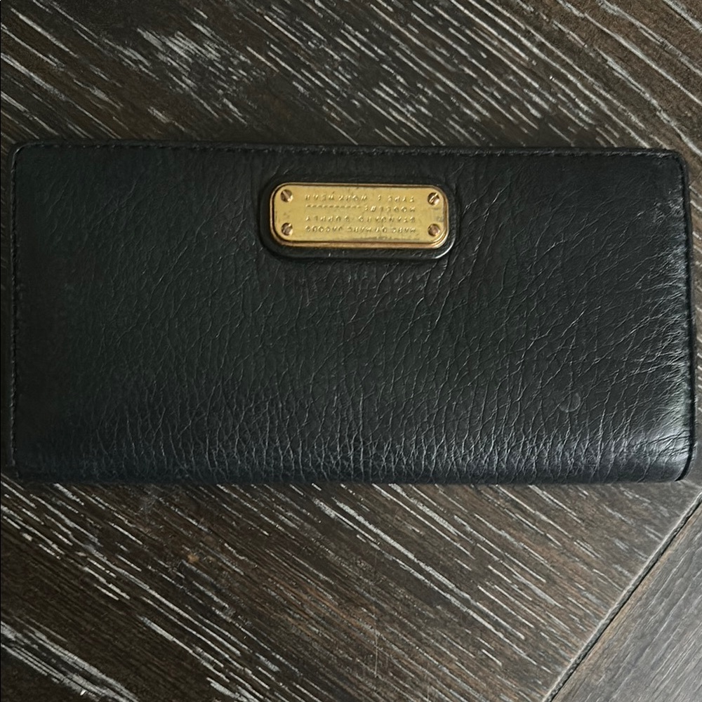 Marc by Marc Jacobs Black Leather Wallet
